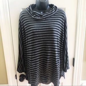 Talbots striped top Large